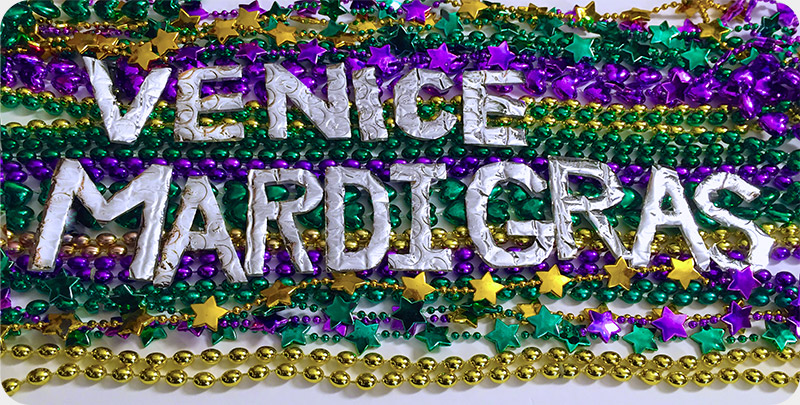 Venice Mardi Gras Logo